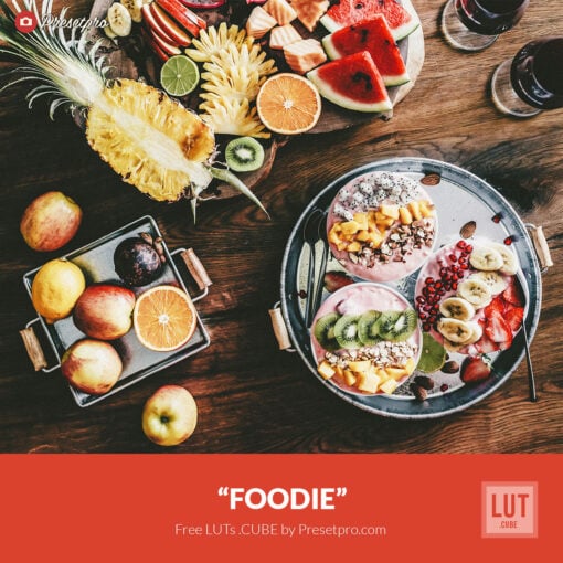 Free LUT Foodie Lookup Table Presetpro.com