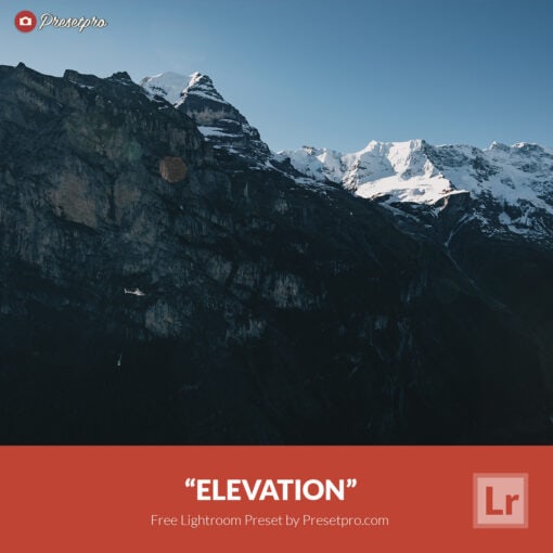 Free Lightroom Preset Elevation Presetpro.com