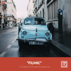 Free Lightroom Preset Filmic Presetpro.com