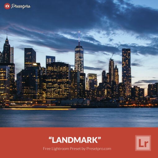 Free Lightroom Preset Landmark Presetpro.com