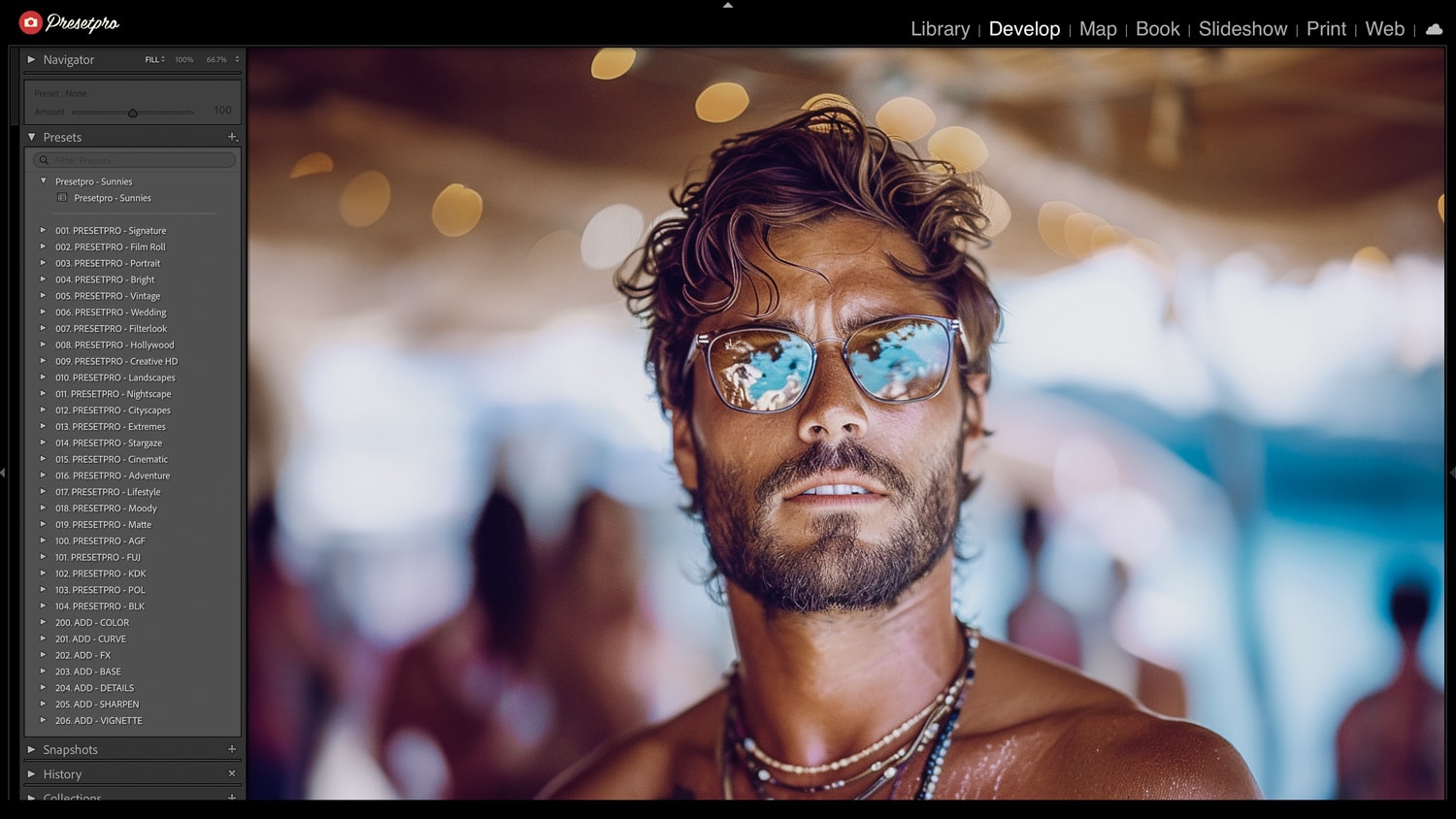 Free Lightroom Preset Sunnies Before and After Presetpro.com