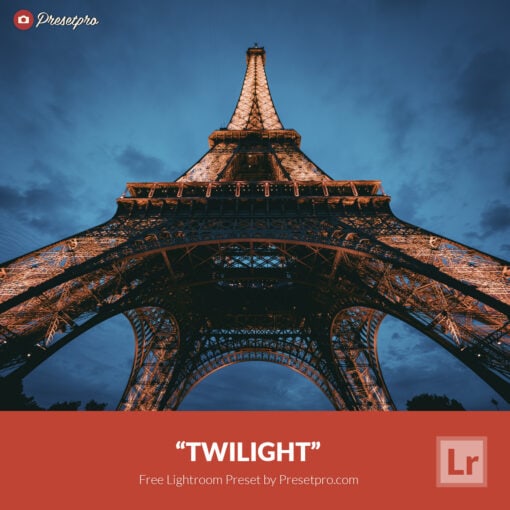 Free Lightroom Preset Twilight Presetpro.com