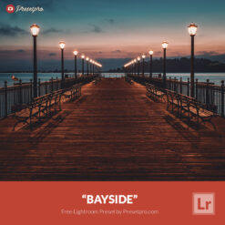 Free Lightroom Preset Bayside Presetpro.com