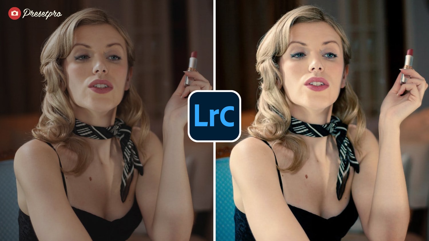 Free Lightroom Preset Hollywood Before and After Presetpro.com