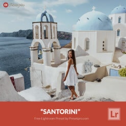 Free Lightroom Preset Santorini Presetpro.com