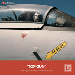 Free Lightroom Preset Top Gun Presetpro.com