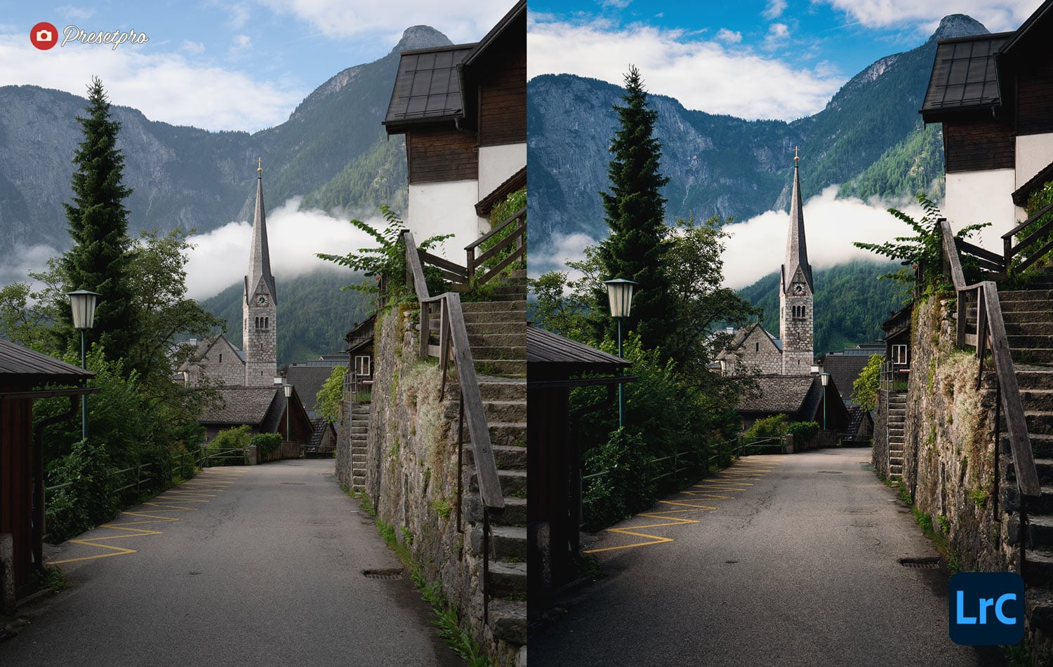 The Ultimate FREE Lightroom Preset Collection Mountain Village