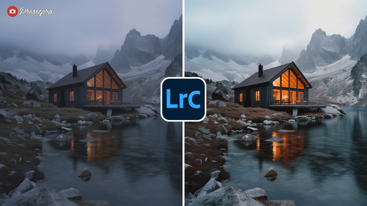 Free Lightroom Preset Escape Before and After Presetpro.com