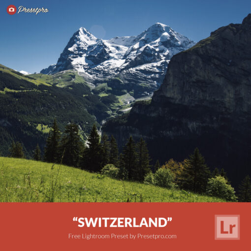 Free Lightroom Preset Switzerland Presetpro.com