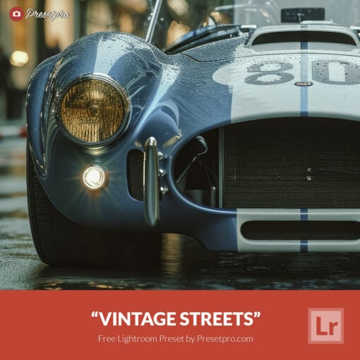 Free Lightroom Preset Vintage Streets by Presetpro.com Cover