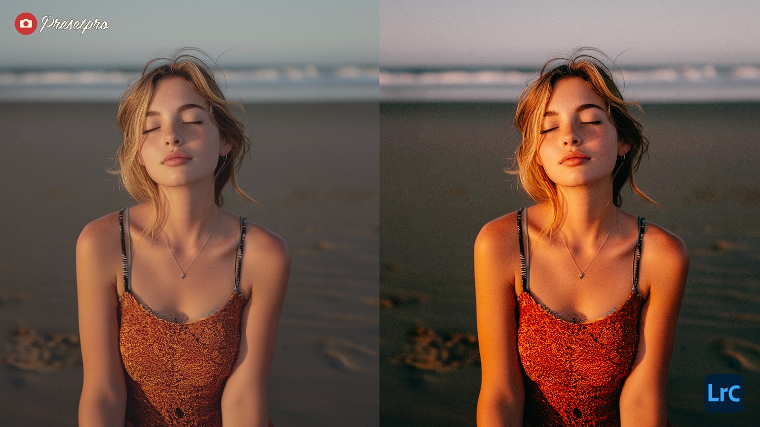 Free Lightroom Preset Kodak Gold 200 Before After Presetpro.com