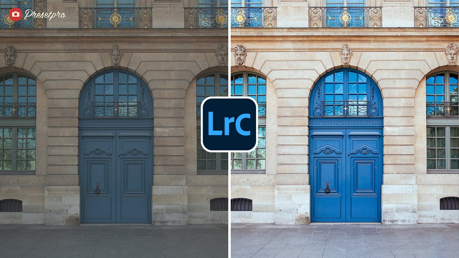 Free Lightroom Preset Street View Before and After Pro