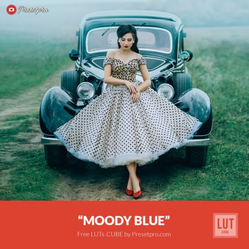 Free LUT Moody Blue Lookup Table Presetpro.com