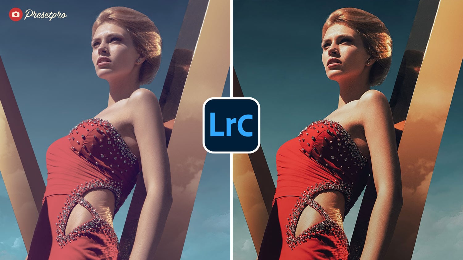 Free Lightroom Preset Blockbuster Before and After