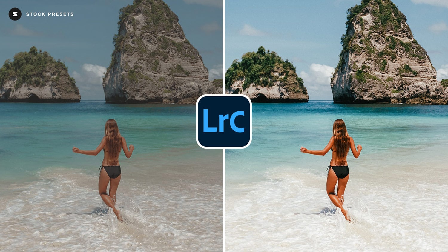 Free Lightroom Preset Lagoon Before and After Stockpresets.com