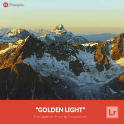 Free Lightroom Preset Golden Light Presetpro.com