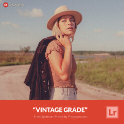 Free Lightroom Preset Vintage Grade Presetpro.com