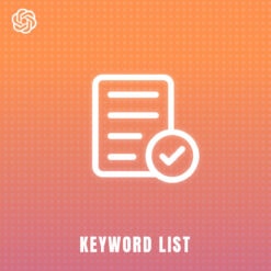 Free ChatGPT Prompt Keyword List