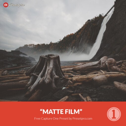 Free Capture One Style Matte Film