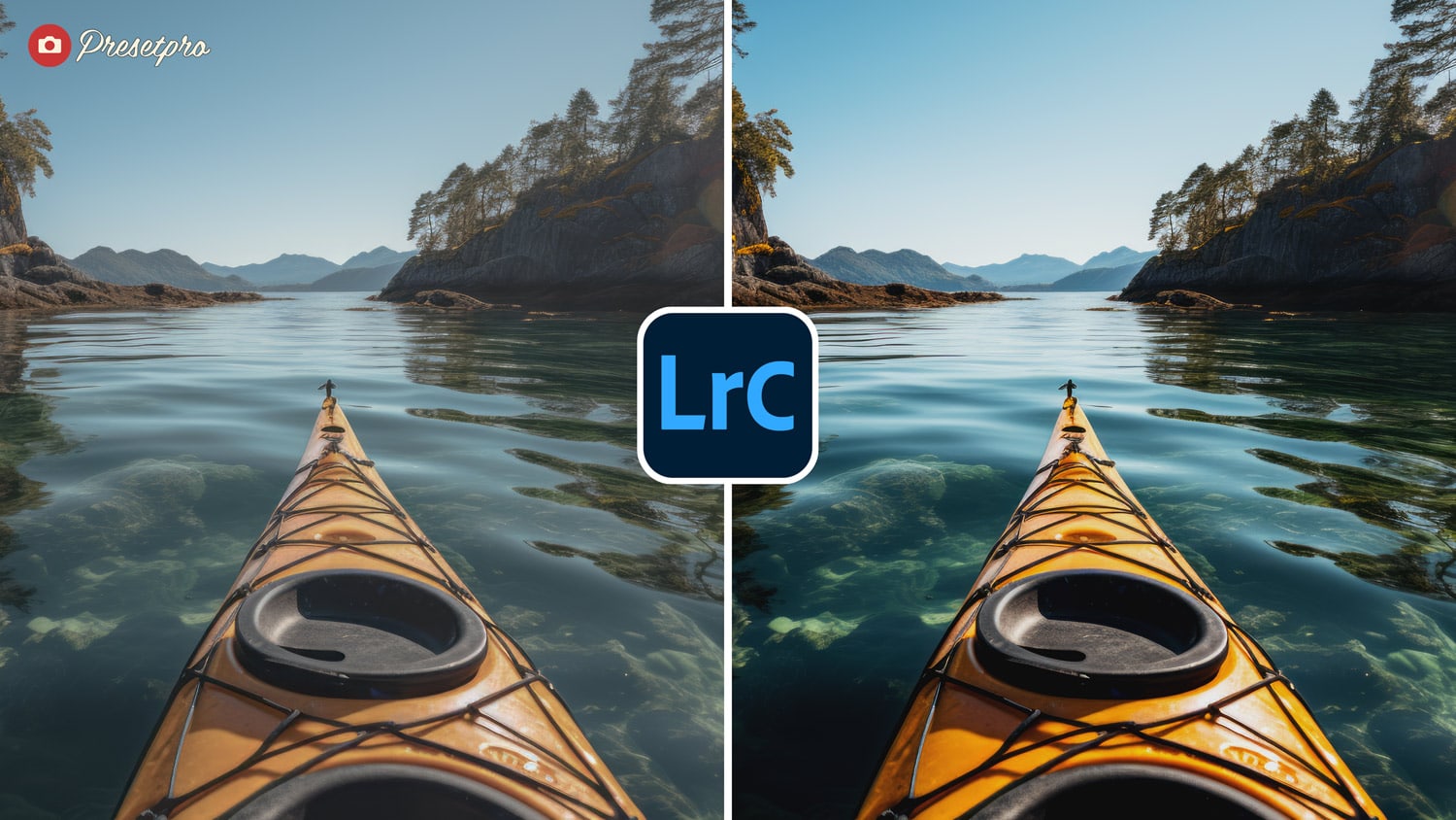 Free Lightroom Preset Wide Angle - Kayak in Alaska