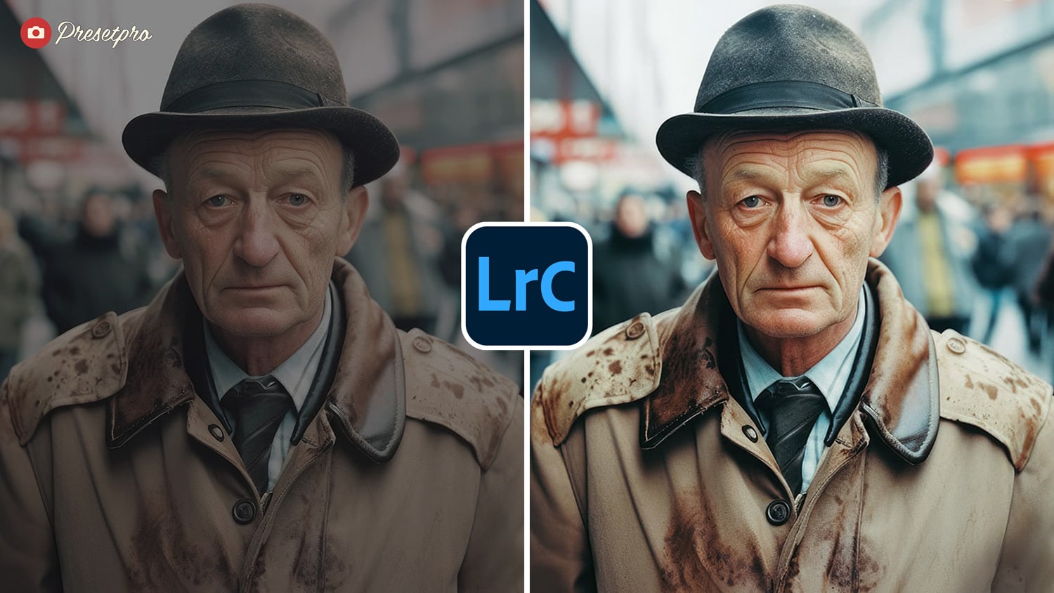 Free Lightroom Preset Fuji Film Before and After Presetpro.com