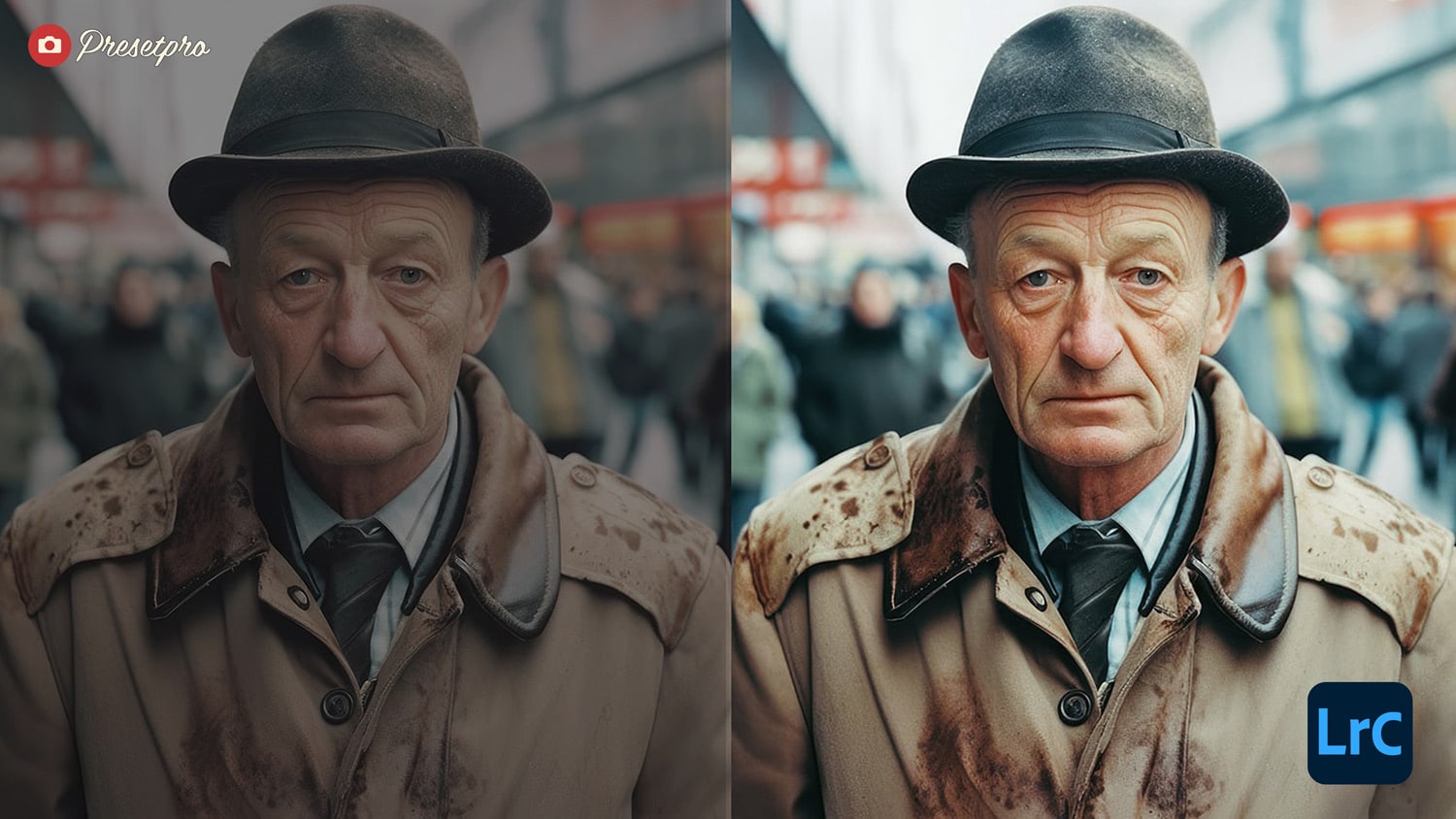 Free Lightroom Preset Fuji Film Before and After Presetpro.com