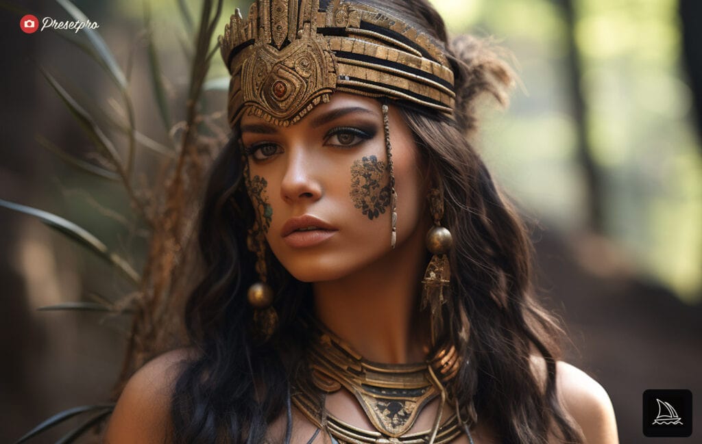 Free Midjourney Prompt Ancient Egypt Woman