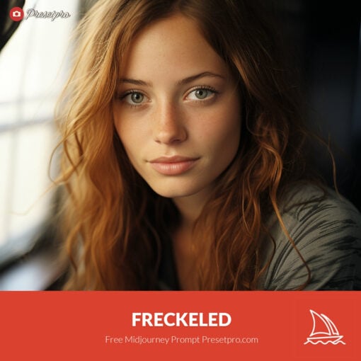 Free Midjourney Prompt Freckled Presetpro.com