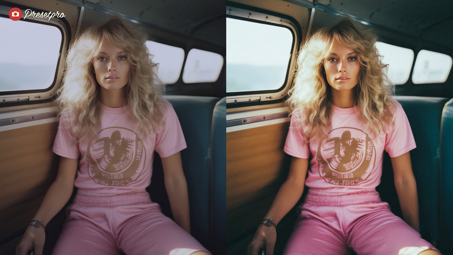 Free Lightroom Mobile DNG Preset "Portra 800" Before After