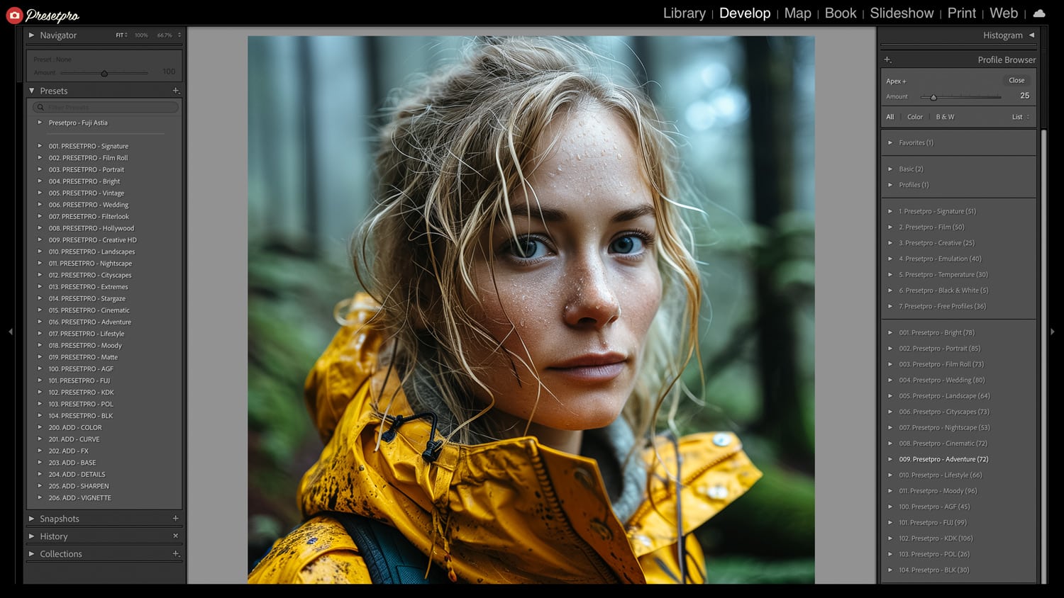 Free Lightroom Preset “Fuji Astia” Before and After Presetpro