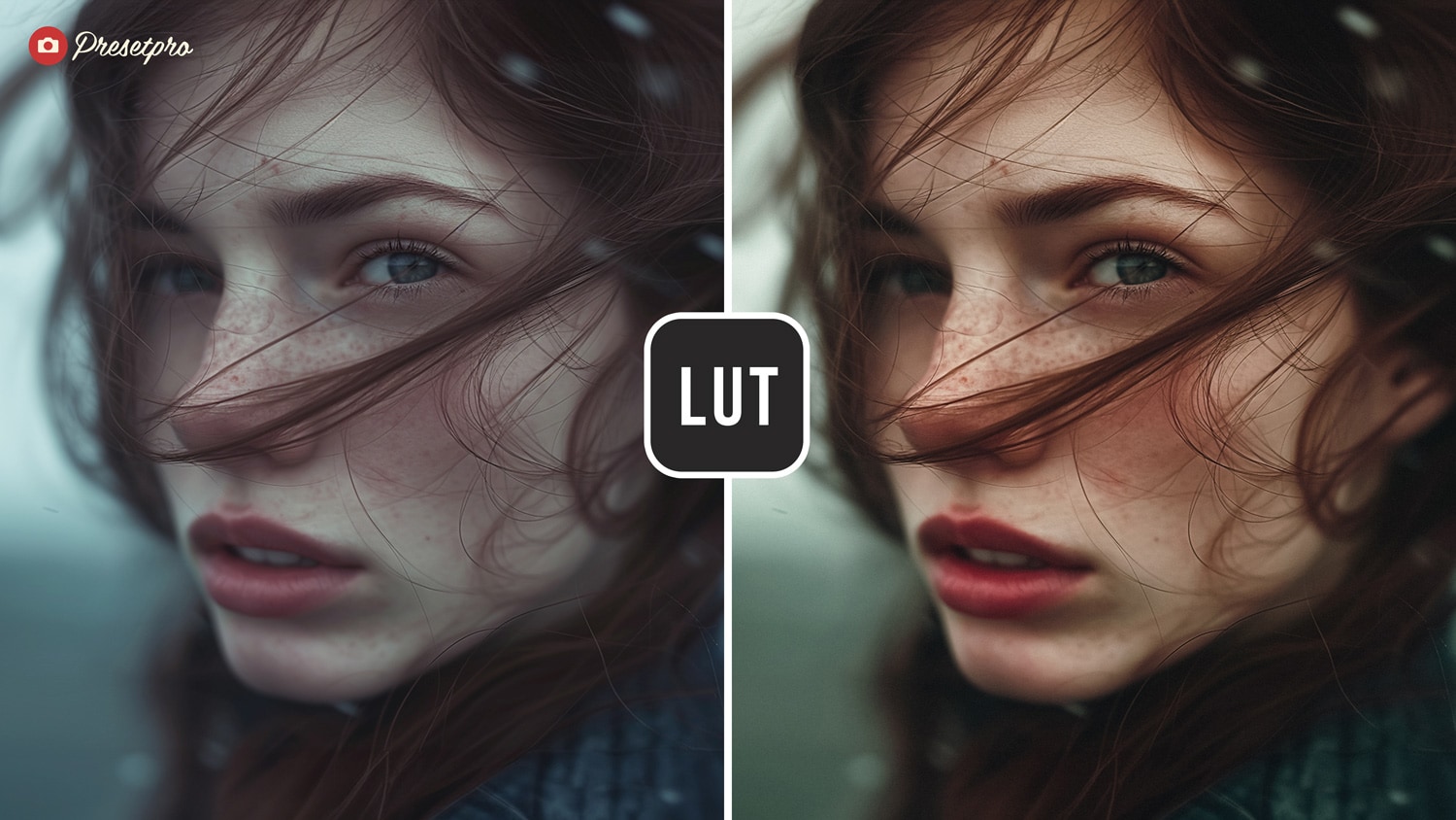 Free LUT Film Fade Lookup Table Before and After Presetpro.com