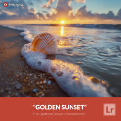 Free Lightroom Preset Golden Sunset by Presetpro