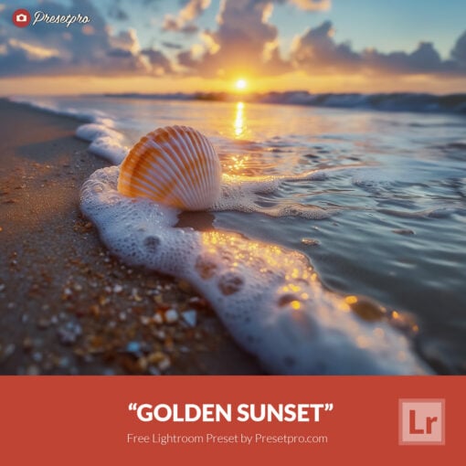 Free Lightroom Preset Golden Sunset by Presetpro