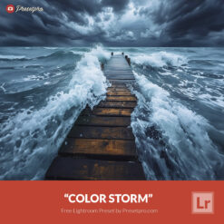 Free Lightroom Preset Color Storm by Presetpro.com