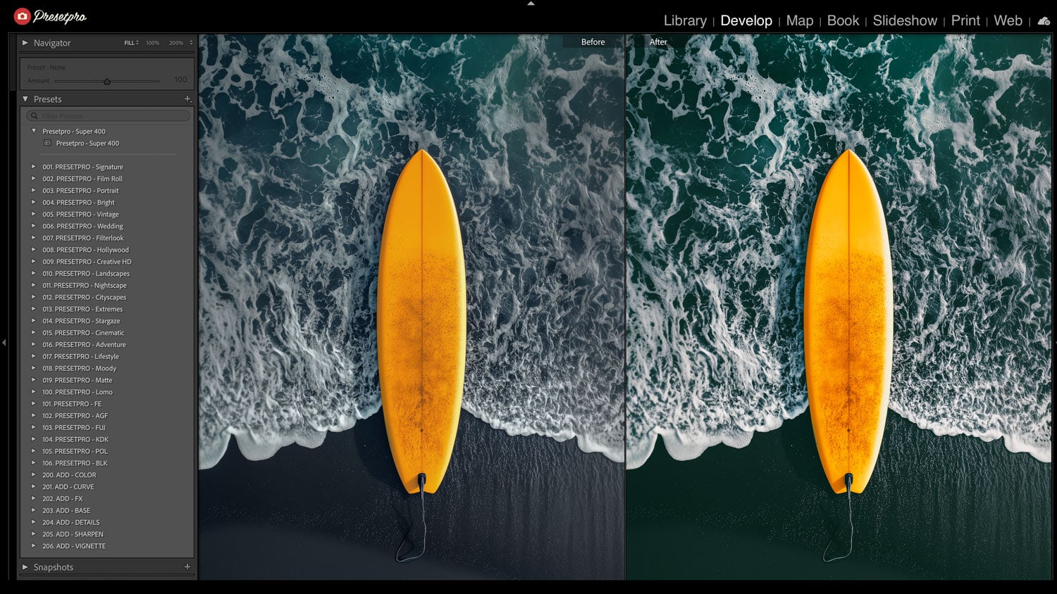 Free Lightroom Preset Superia 400 Before After Presetpro.com