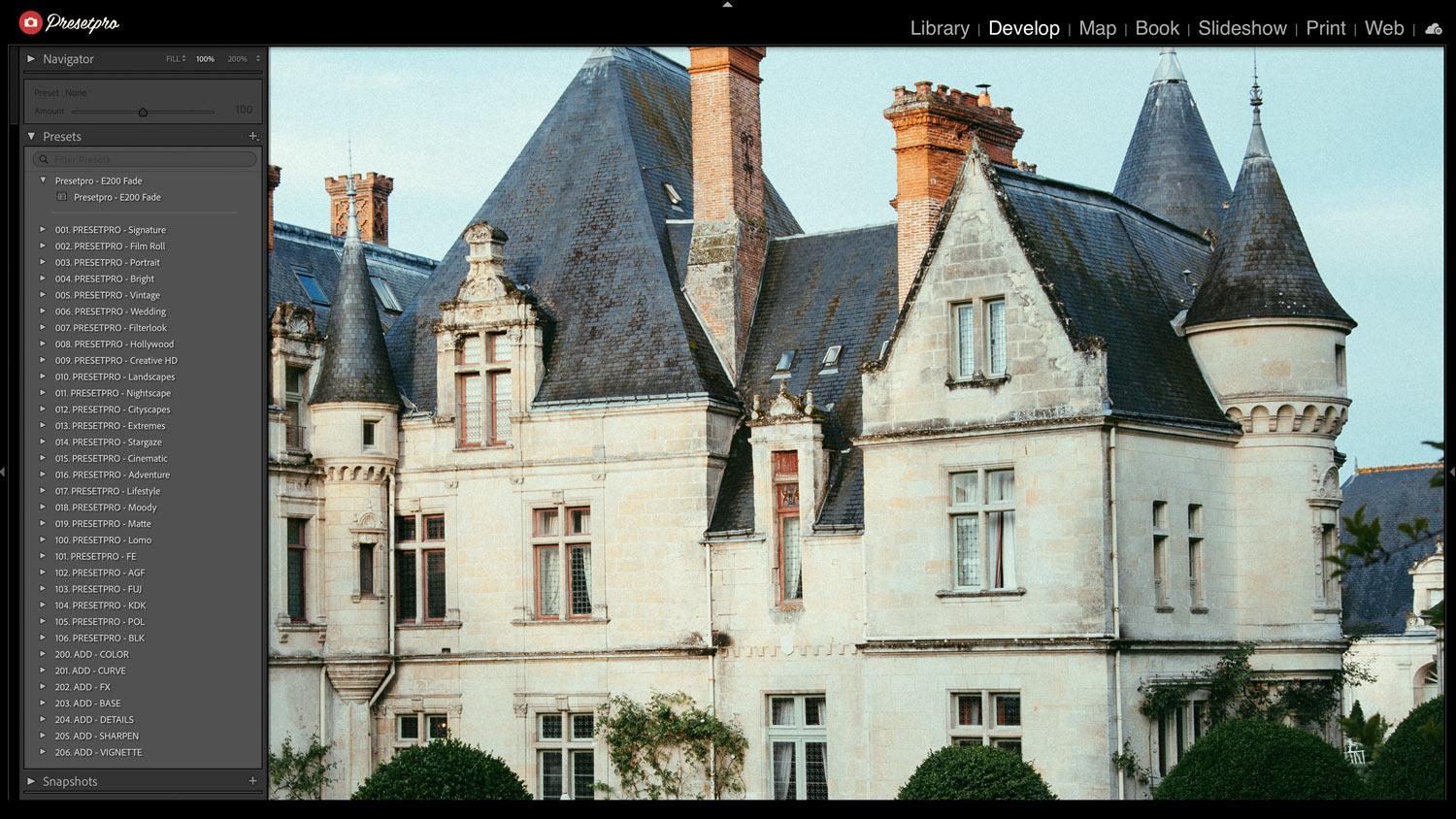 Free Lightroom Preset E200 Fade Before After Presetpro.com